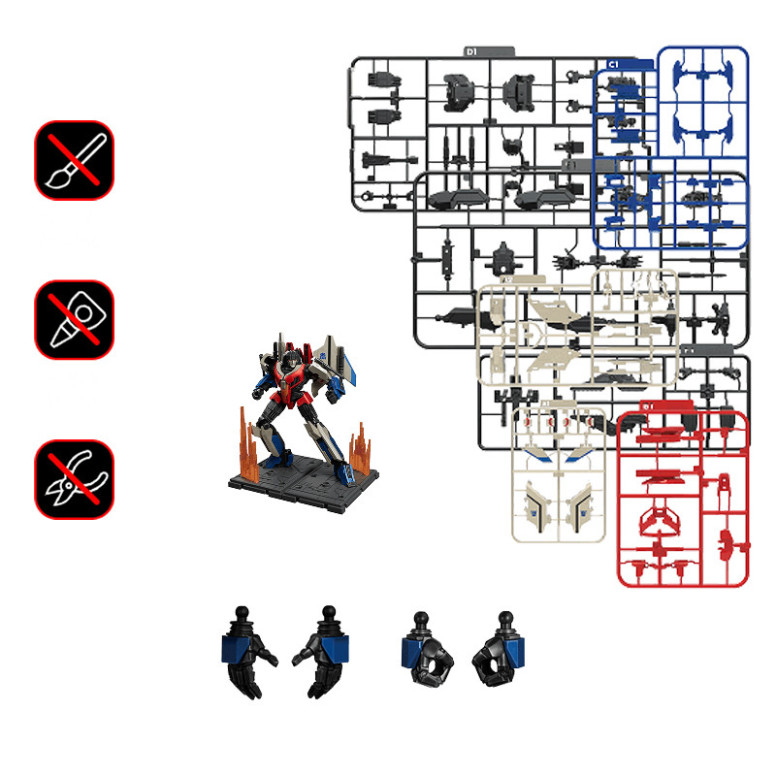 Blokees Transformers One - Class 16 Starscream classico