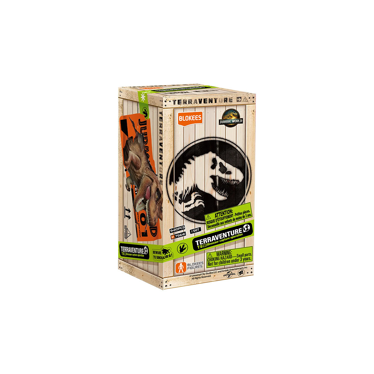 Blokees Jurassic World Terraventure TS 01 - Operazione di cattura dei dinosauri