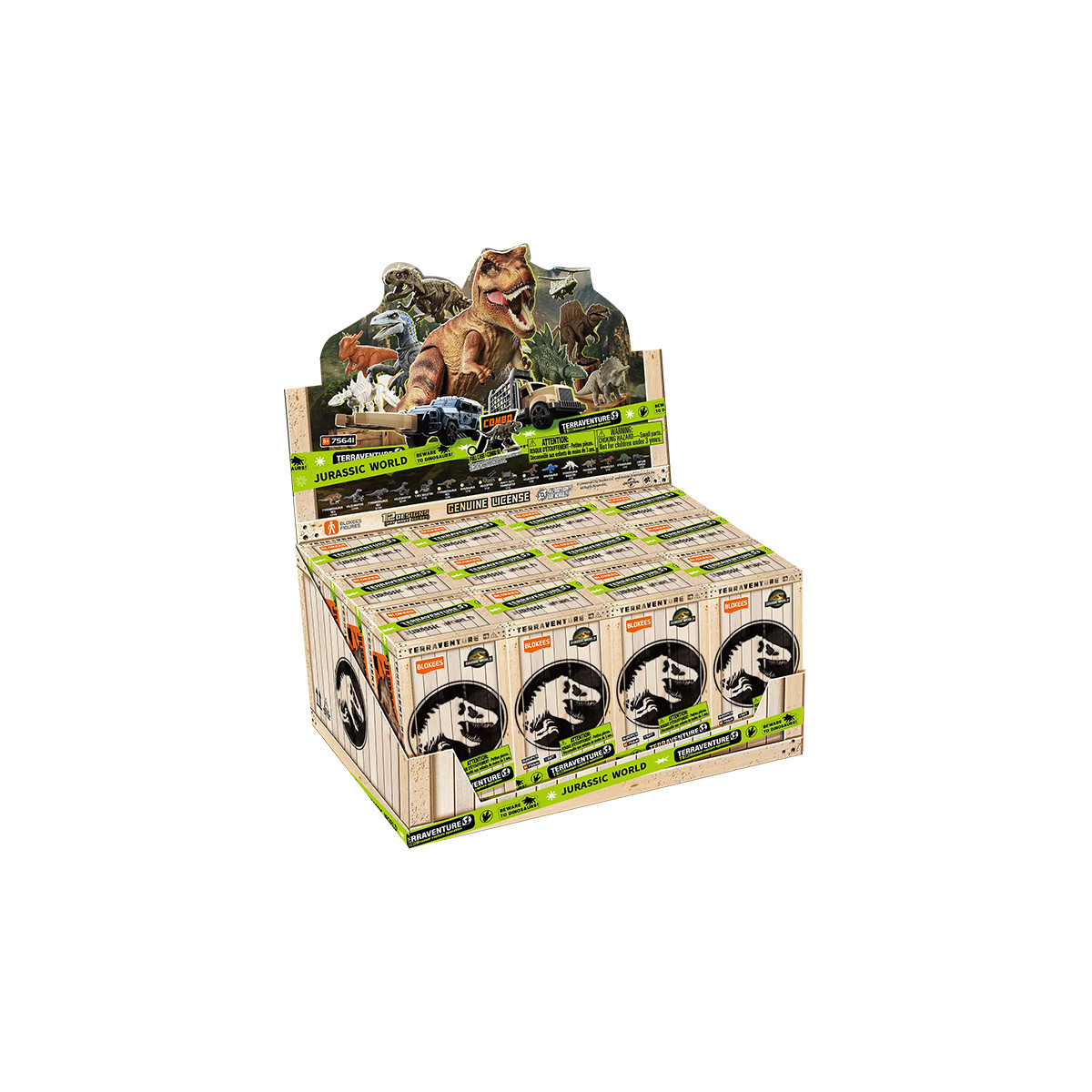 Blokees Jurassic World Terraventure TS 01 - Operazione di cattura dei dinosauri