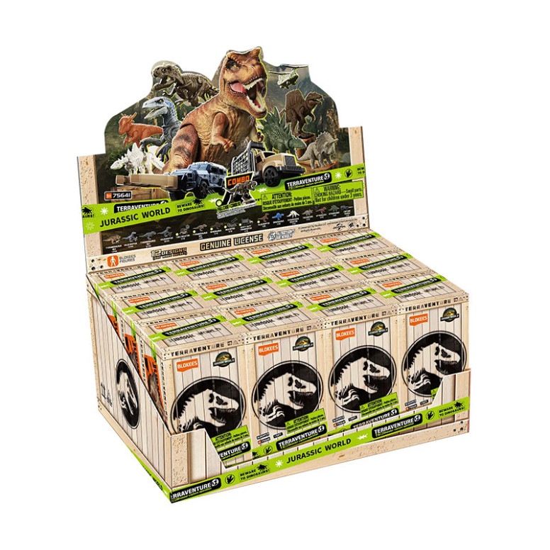 Blokees Jurassic World Terraventure TS 01 - Operazione di cattura dei dinosauri