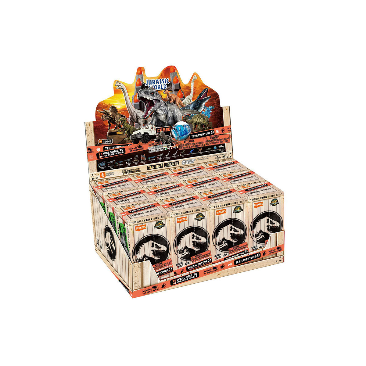 Blokees Jurassic World Terraventure TS 02 - Operazione di cattura dei dinosauri