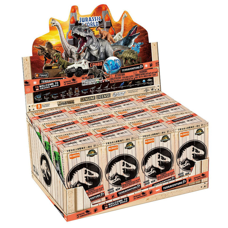 Blokees Jurassic World Terraventure TS 02 - Operazione di cattura dei dinosauri
