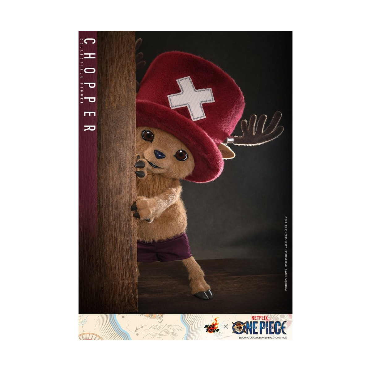 Hot toys - TONY TONY CHOPPER Figura da collezione 1/1 - One Piece Serie Tv