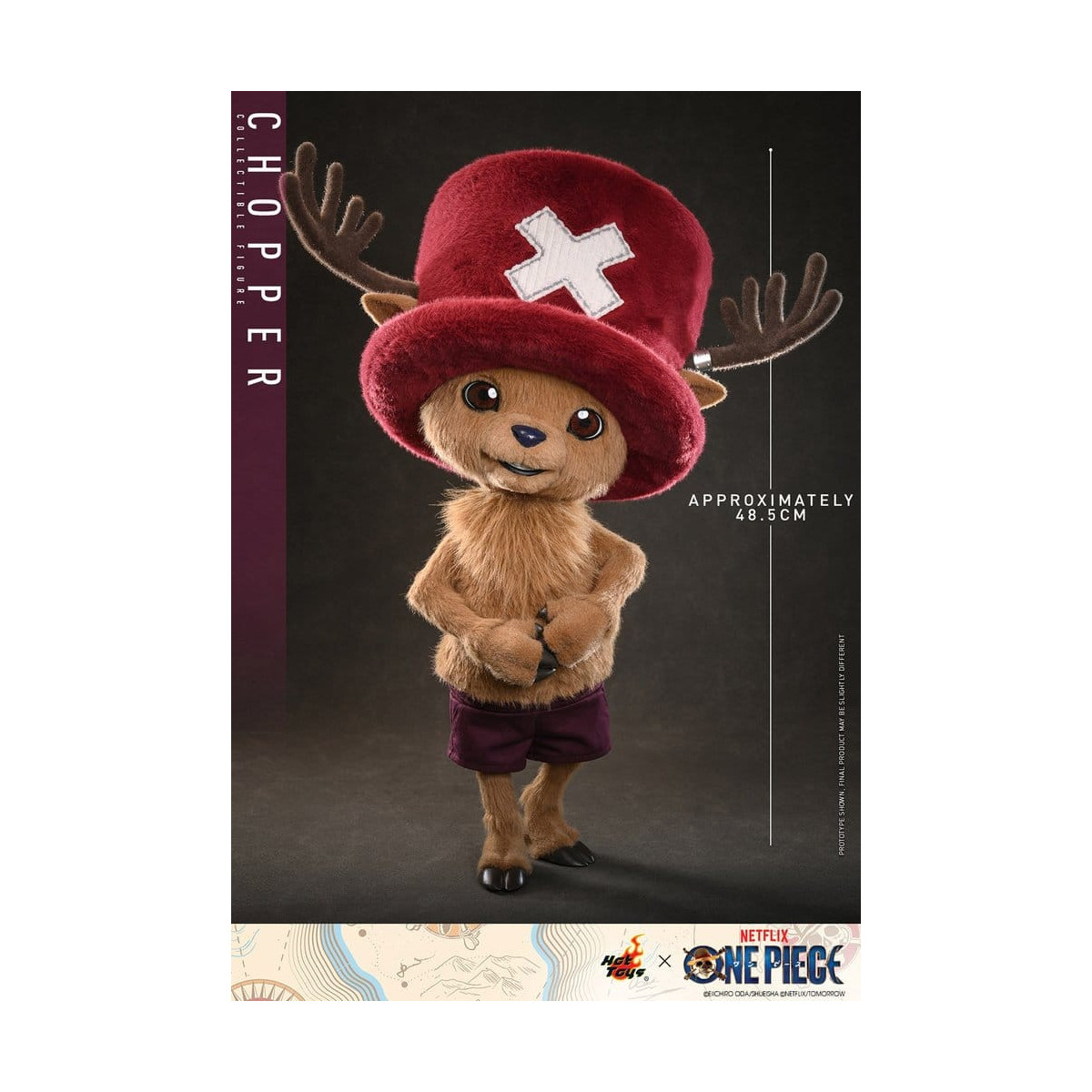 Hot toys - TONY TONY CHOPPER Figura da collezione 1/1 - One Piece Serie Tv