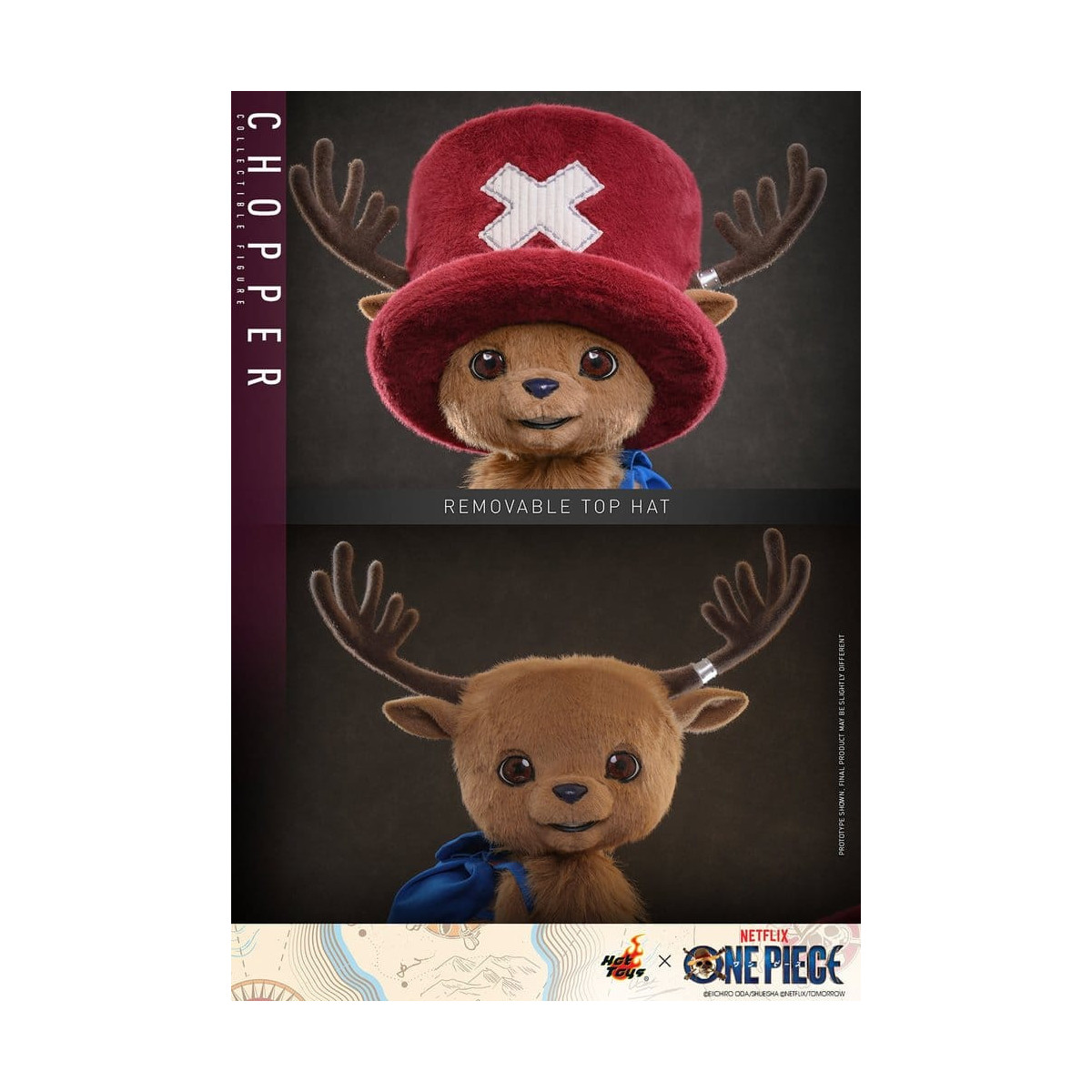 Hot toys - TONY TONY CHOPPER Figura da collezione 1/1 - One Piece Serie Tv