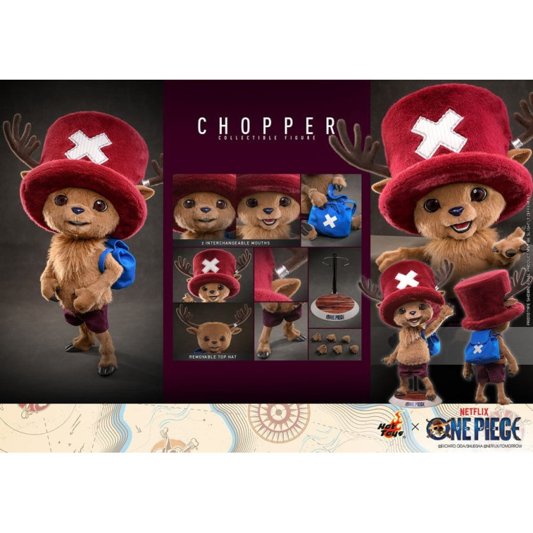 Hot toys - TONY TONY CHOPPER Figura da collezione 1/1 - One Piece Serie Tv