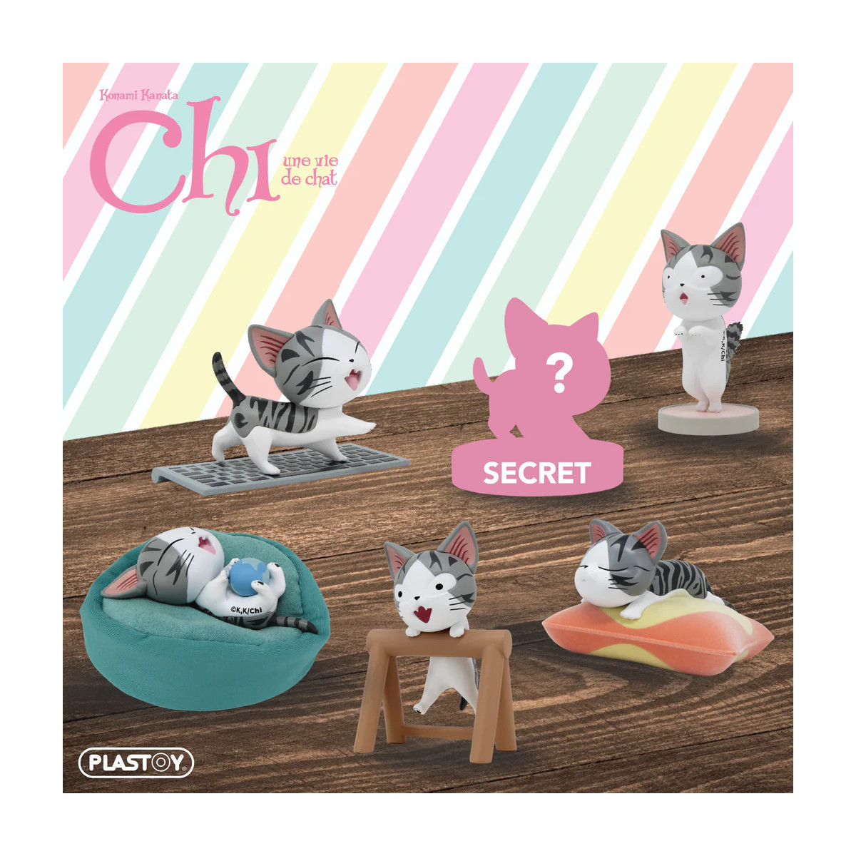 Plastoy Blindbox CHI - Cofanetto misterioso di 6 figure