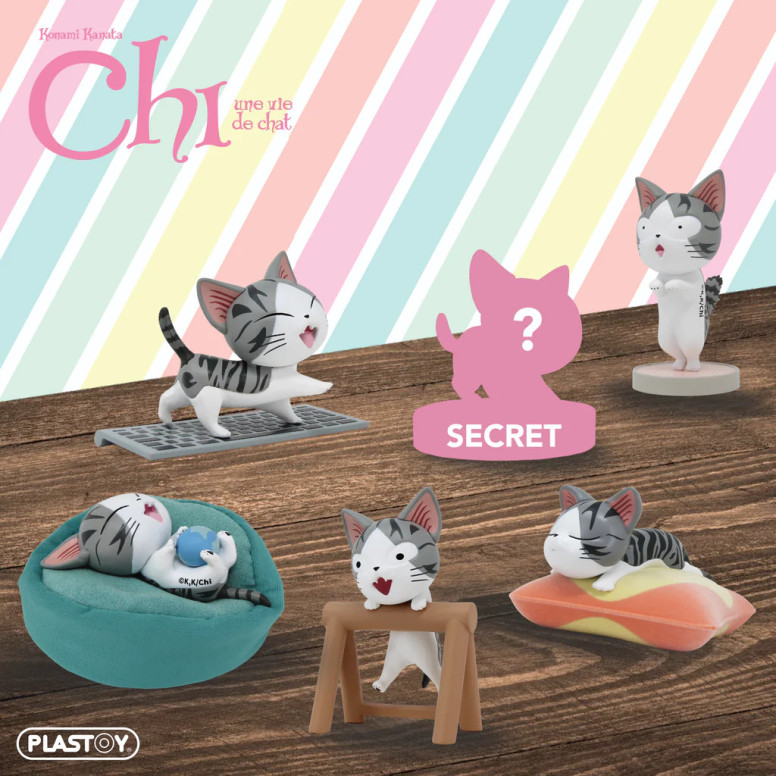 Plastoy Blindbox CHI - Cofanetto misterioso di 6 figure