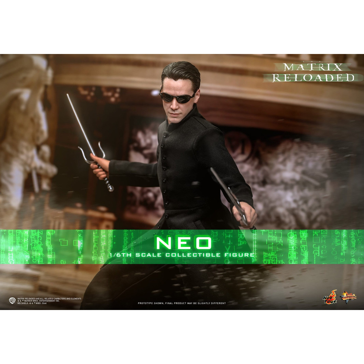 Hot Toys - Le resurrezioni di Matrix 1/6 Neo Toy Fair Figura esclusiva 2022