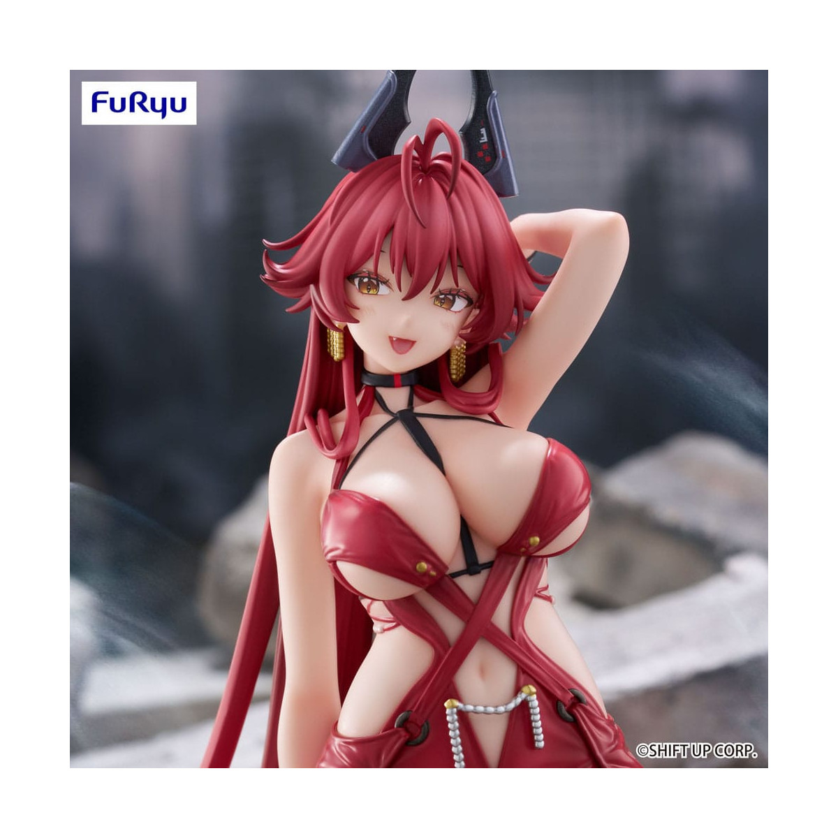 Furyu - Dea della Vittoria: Nikke - Cappuccio Rosso: Nonsense Red - Tappo per spaghetti