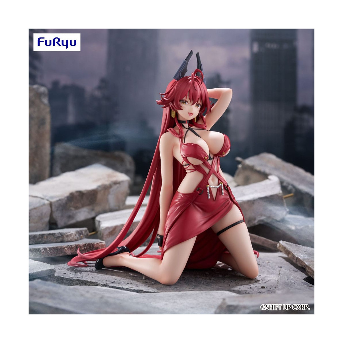 Furyu - Dea della Vittoria: Nikke - Cappuccio Rosso: Nonsense Red - Tappo per spaghetti