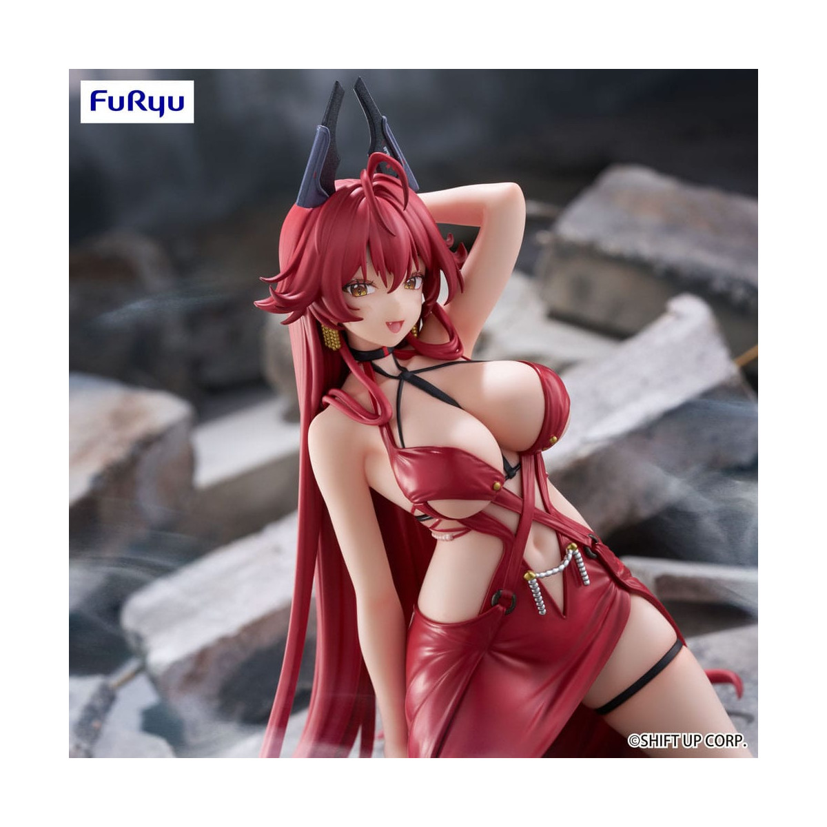 Furyu - Dea della Vittoria: Nikke - Cappuccio Rosso: Nonsense Red - Tappo per spaghetti