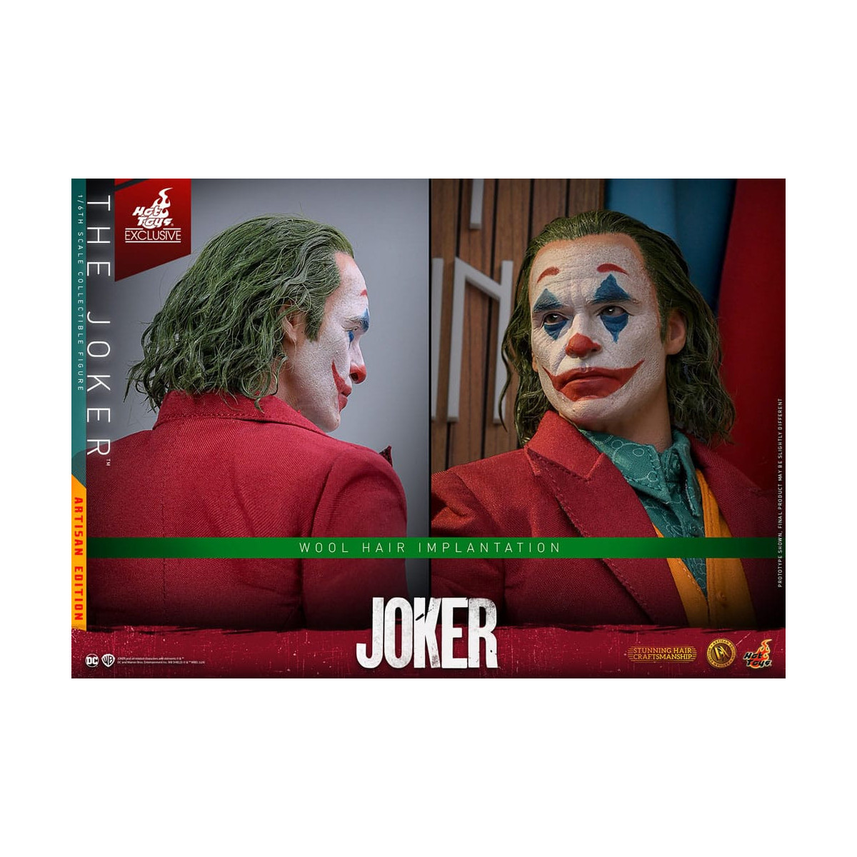 Hot Toys - DC Comics - Joker Edizione Artigianale (2019) MMS 1/6