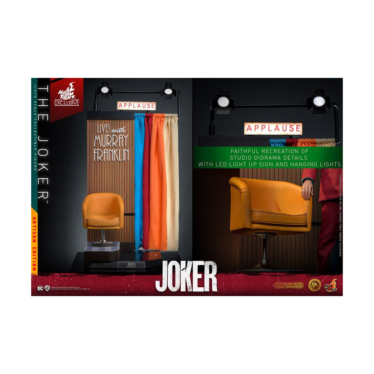 Hot Toys - DC Comics - Joker Edizione Artigianale (2019) MMS 1/6