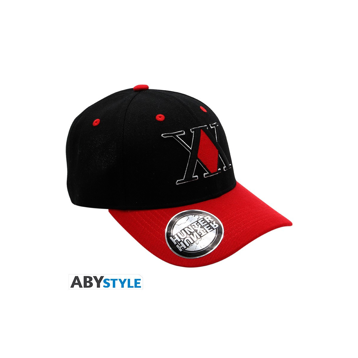 ABYstyle - Hunter × Hunter - Cappello con emblema nero e rosso