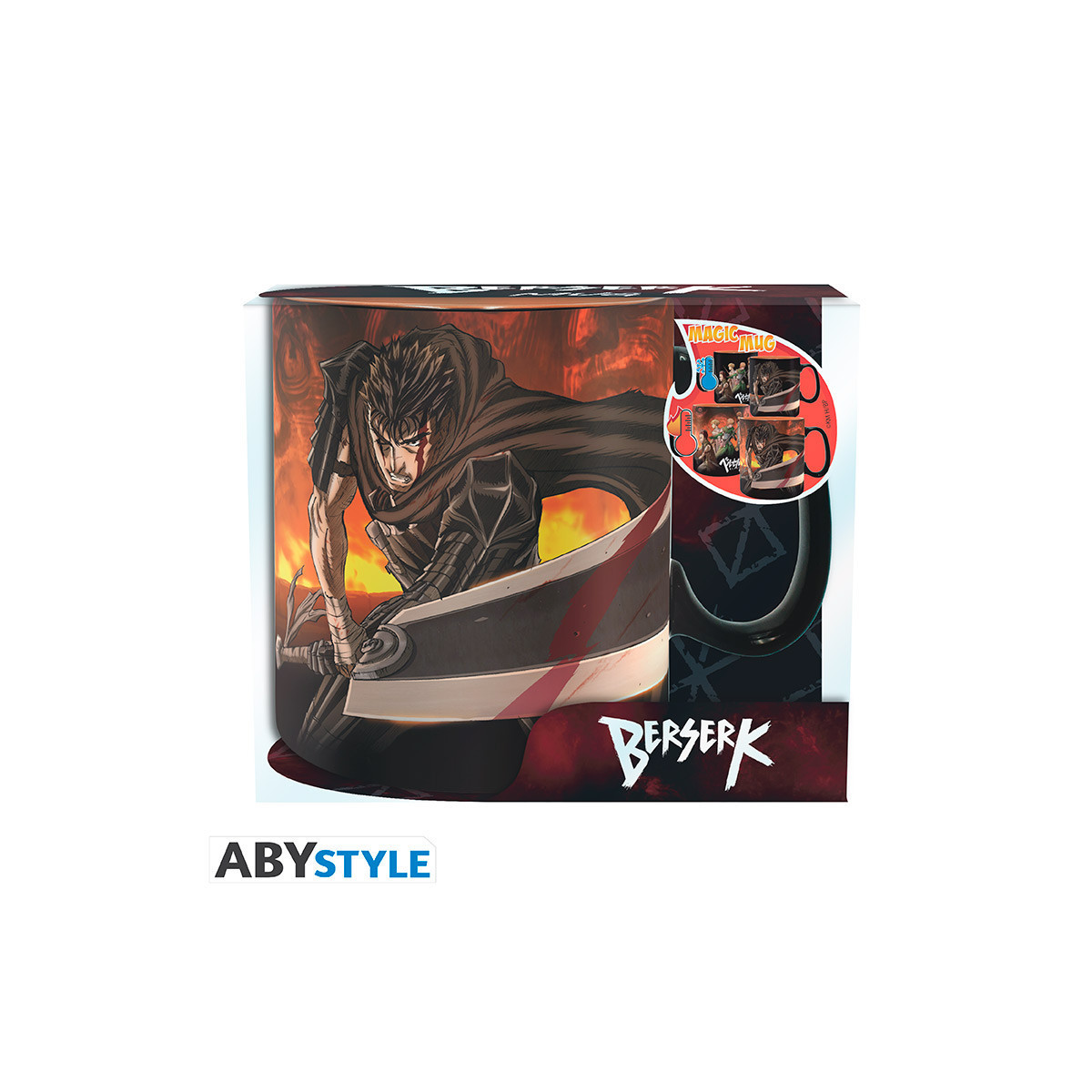 ABYstyle - Berserk - Tazza termo-reattiva da 460 ml