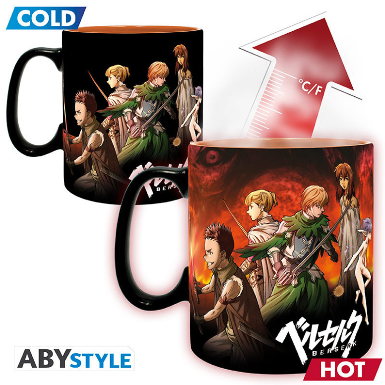 ABYstyle - Berserk - Tazza termo-reattiva da 460 ml