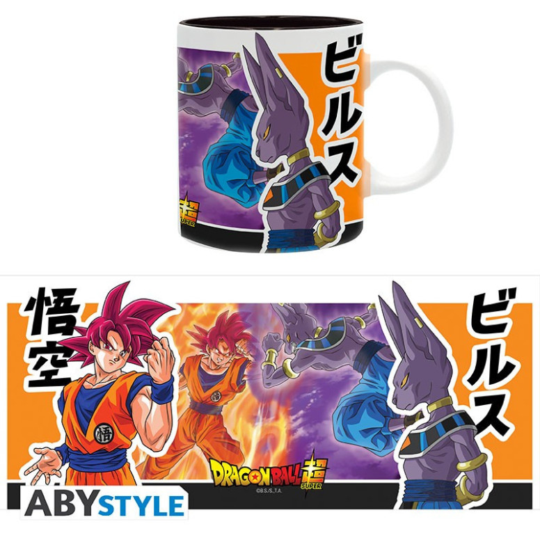 ABYstyle - Dragon Ball SUPER Tazza Beerus VS Goku 320ml