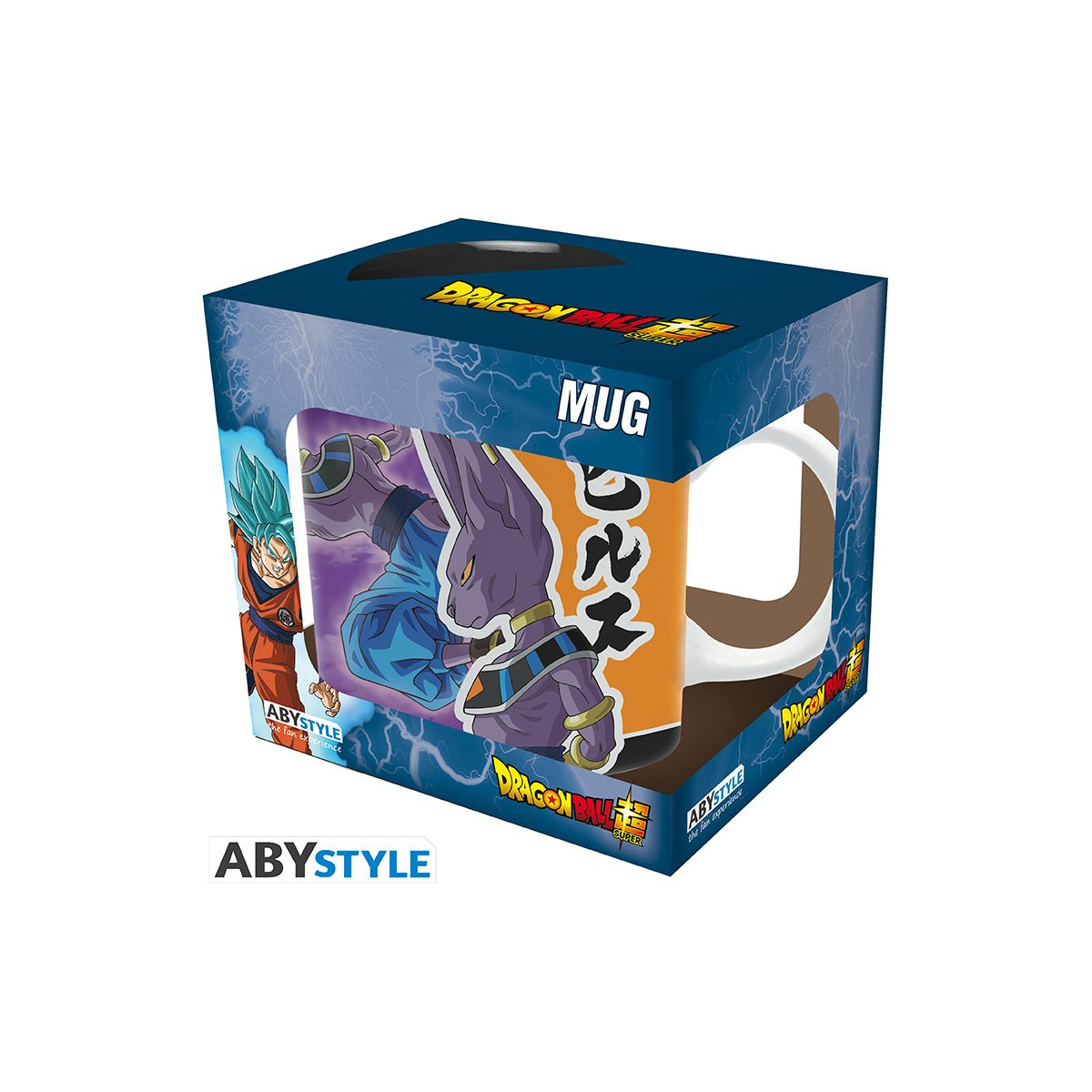 ABYstyle - Dragon Ball SUPER Tazza Beerus VS Goku 320ml