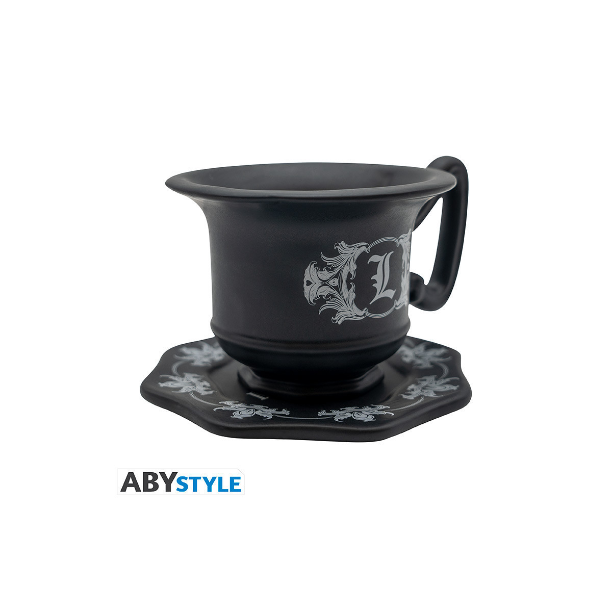 ABYstyle - Death Note Tazza 3D con piattino - La tazza di L