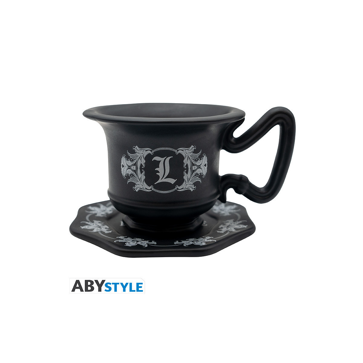 ABYstyle - Death Note Tazza 3D con piattino - La tazza di L