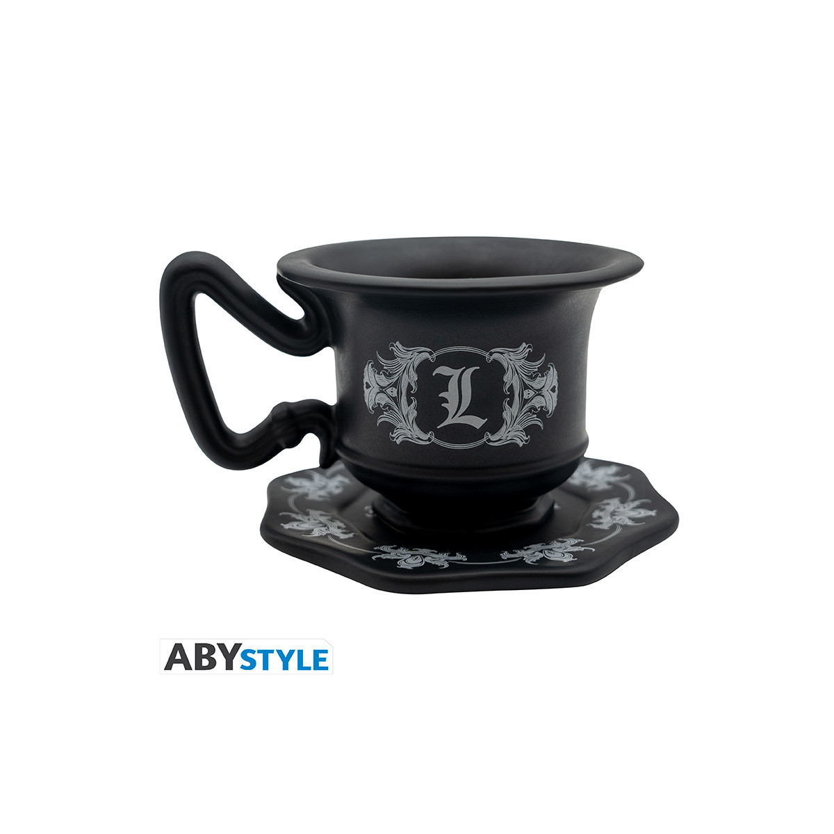 ABYstyle - Death Note Tazza 3D con piattino - La tazza di L