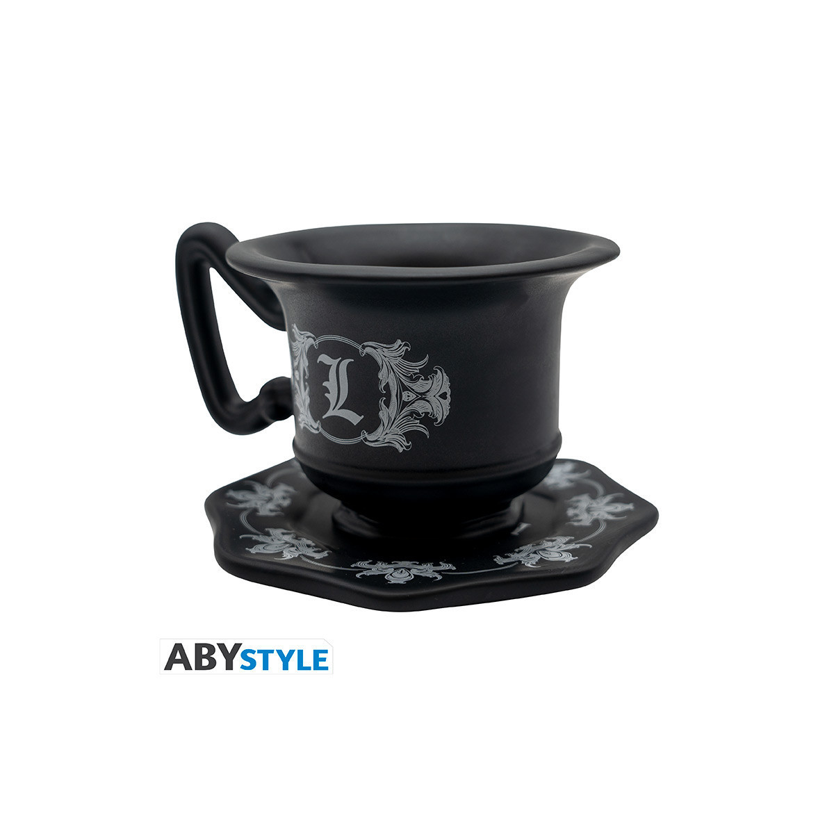 ABYstyle - Death Note Tazza 3D con piattino - La tazza di L