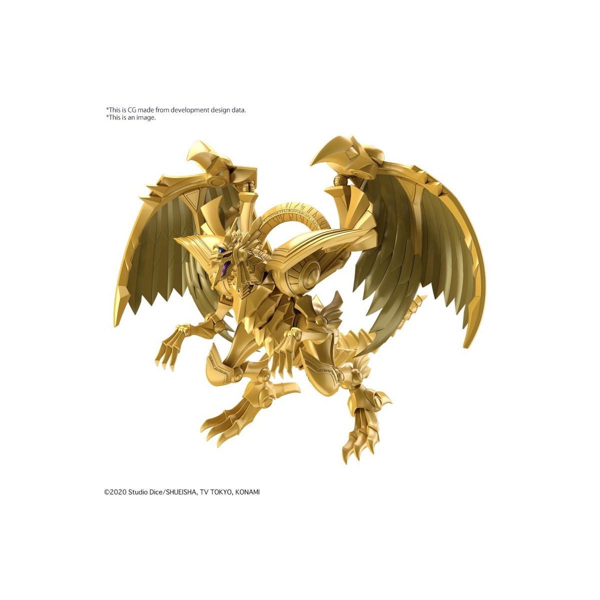 Bandai Yu-Gi-Oh figura Rise Standard Amplificato - Dio egizio alato Dragon di Ra