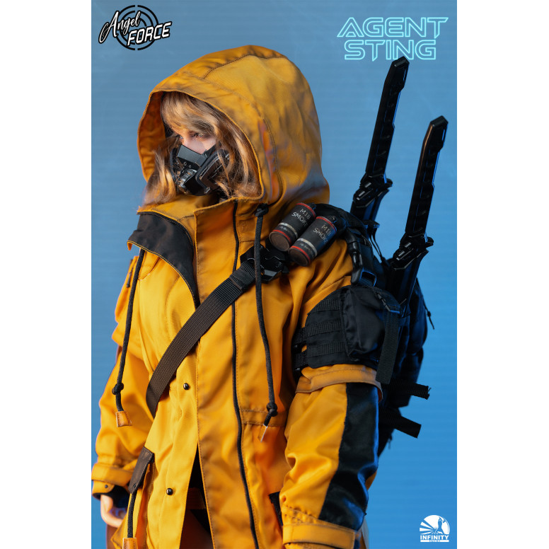 Infinity Studio - Angel Force - Figura d'azione in silicone completo Agente Sting 1/3