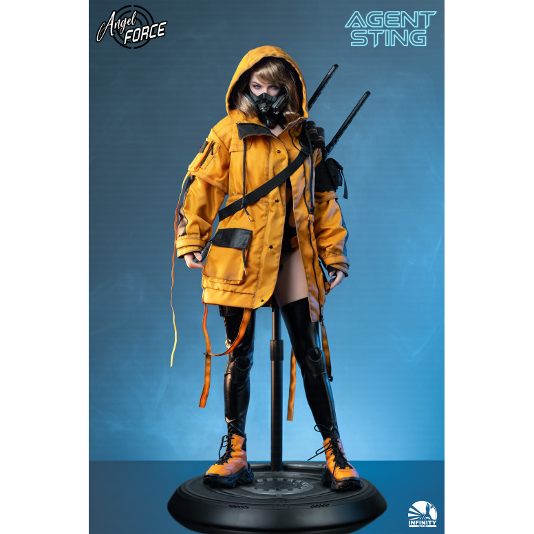 Infinity Studio - Angel Force - Figura d'azione in silicone completo Agente Sting 1/3