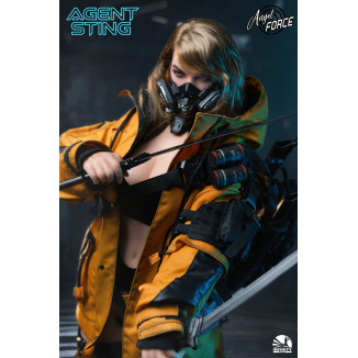 Infinity Studio - Angel Force - Figura d'azione in silicone completo Agente Sting 1/3