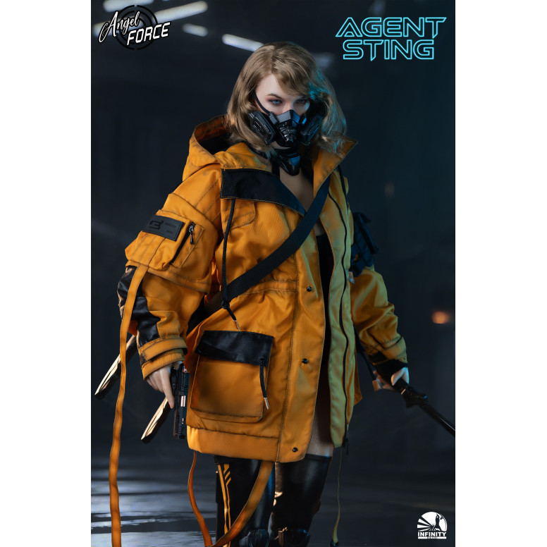 Infinity Studio - Angel Force - Figura d'azione in silicone completo Agente Sting 1/3