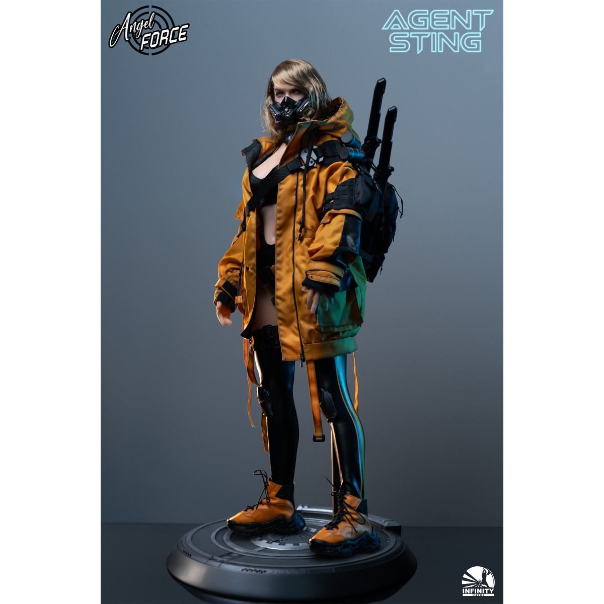 Infinity Studio - Angel Force - Figura d'azione in silicone completo Agente Sting 1/3