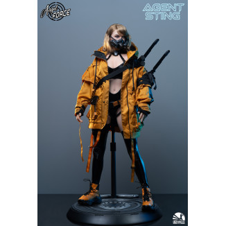 Infinity Studio - Angel Force - Figura d'azione in silicone completo Agente Sting 1/3