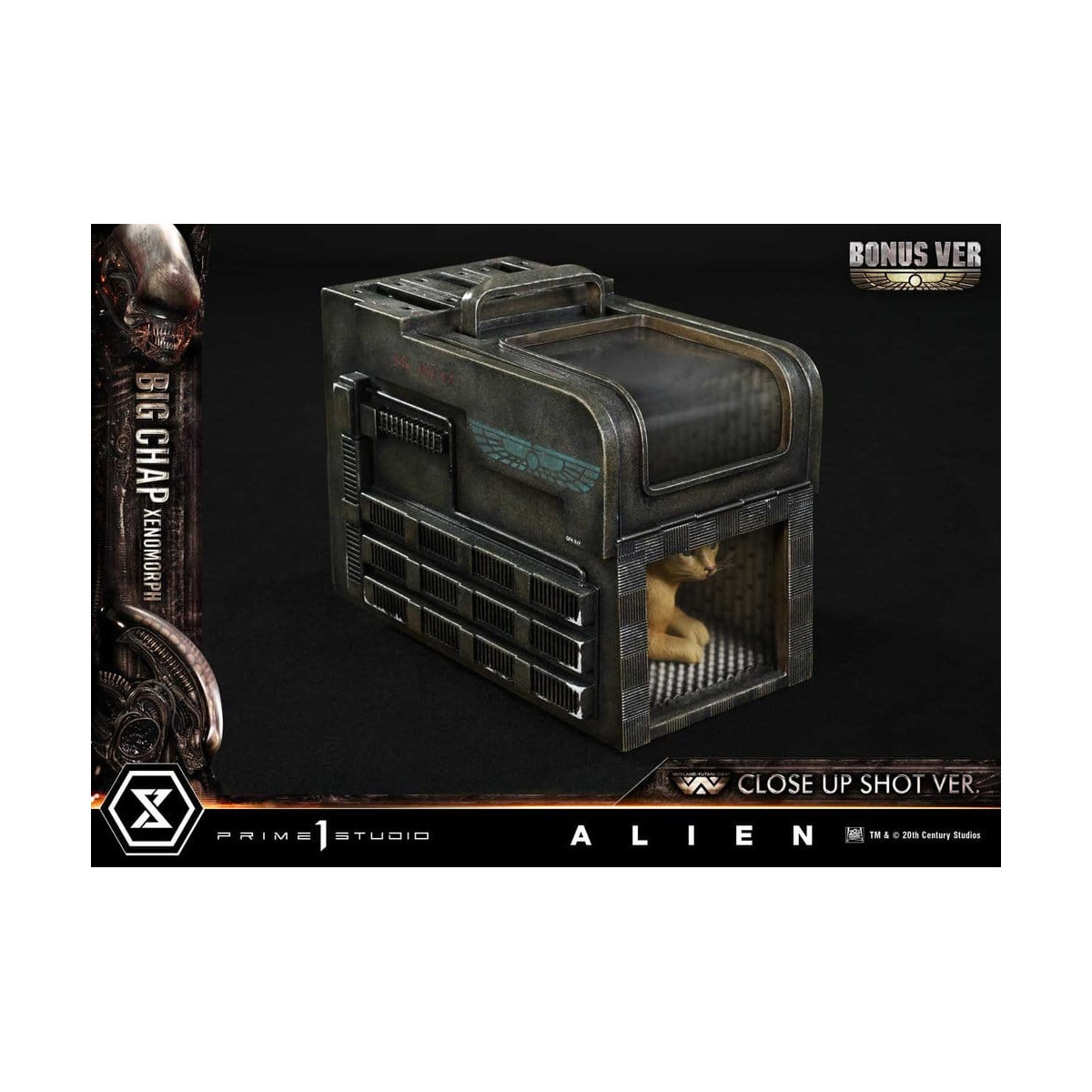 Prime 1 Studio - Big Chap Xenomorph Close Up Shot Ver. Versione bonus DX - Alien (1979) Museo Masterline XL 1/3