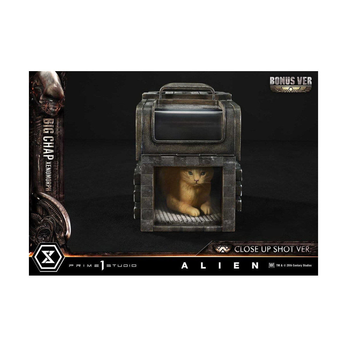 Prime 1 Studio - Big Chap Xenomorph Close Up Shot Ver. Versione bonus DX - Alien (1979) Museo Masterline XL 1/3
