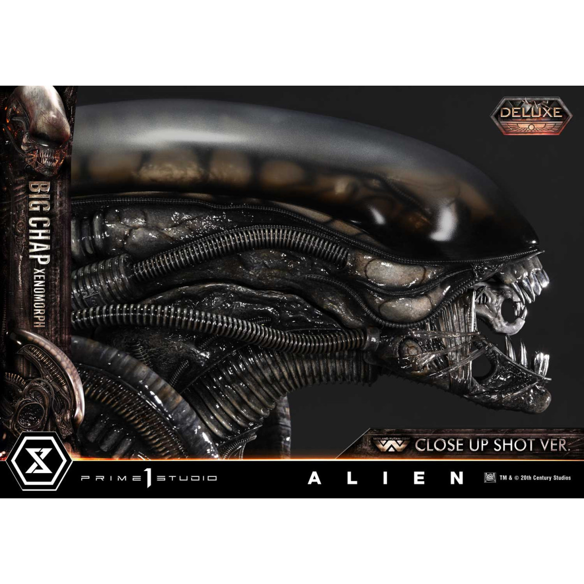 Prime 1 Studio - Big Chap Xenomorph Close Up Shot Ver. Versione bonus DX - Alien (1979) Museo Masterline XL 1/3