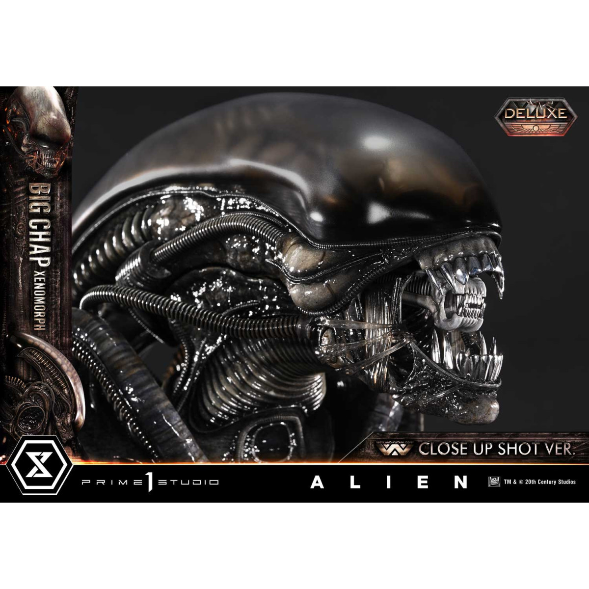 Prime 1 Studio - Big Chap Xenomorph Close Up Shot Ver. Versione bonus DX - Alien (1979) Museo Masterline XL 1/3