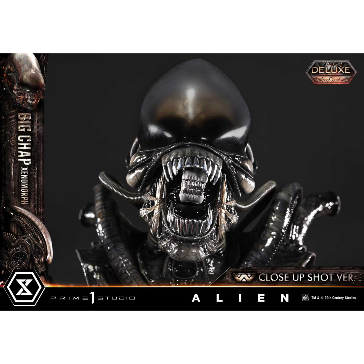Prime 1 Studio - Big Chap Xenomorph Close Up Shot Ver. Versione bonus DX - Alien (1979) Museo Masterline XL 1/3