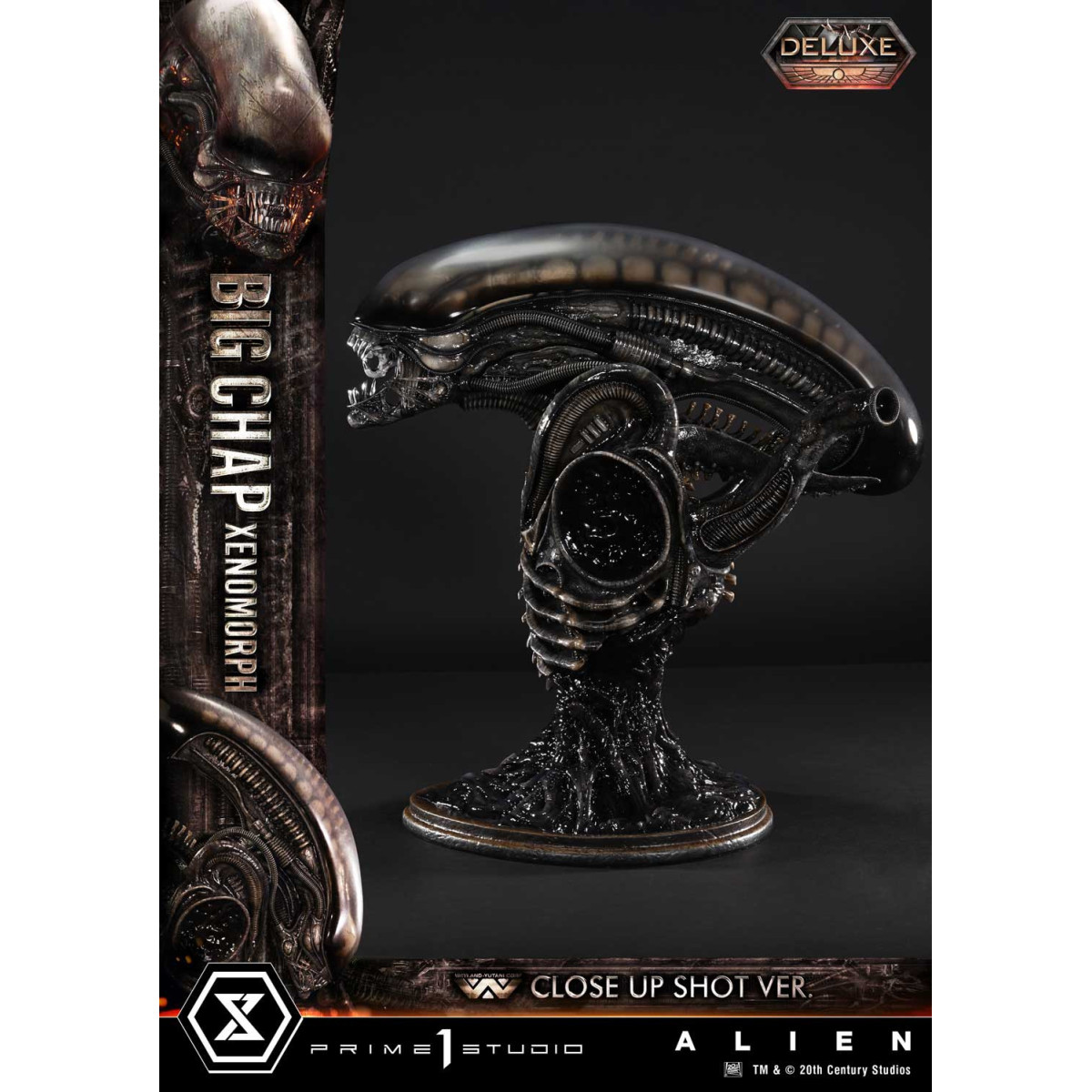 Prime 1 Studio - Big Chap Xenomorph Close Up Shot Ver. Versione bonus DX - Alien (1979) Museo Masterline XL 1/3