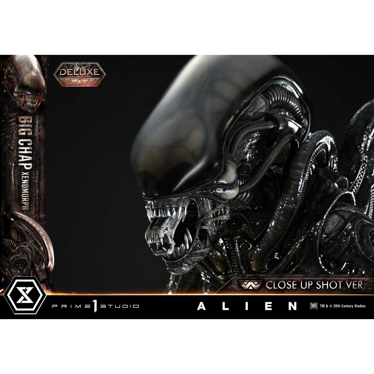 Prime 1 Studio - Big Chap Xenomorph Close Up Shot Ver. Versione bonus DX - Alien (1979) Museo Masterline XL 1/3