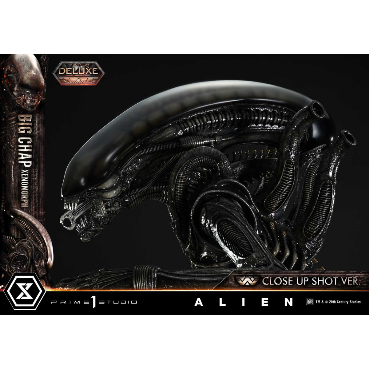 Prime 1 Studio - Big Chap Xenomorph Close Up Shot Ver. Versione bonus DX - Alien (1979) Museo Masterline XL 1/3