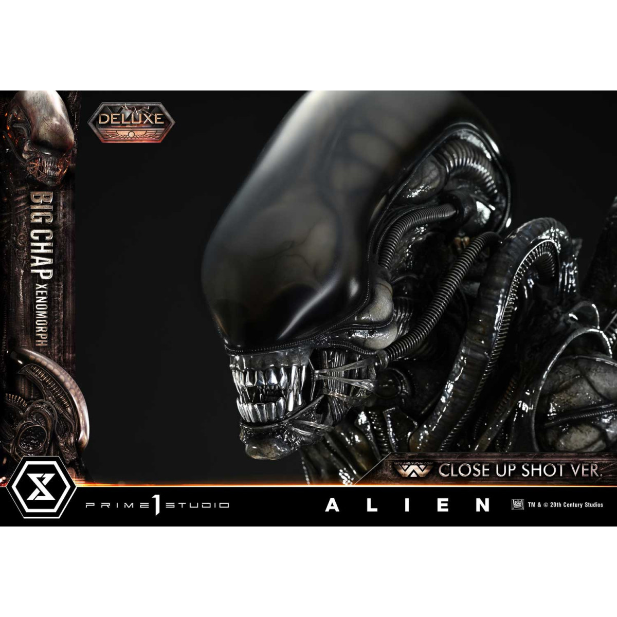 Prime 1 Studio - Big Chap Xenomorph Close Up Shot Ver. Versione bonus DX - Alien (1979) Museo Masterline XL 1/3