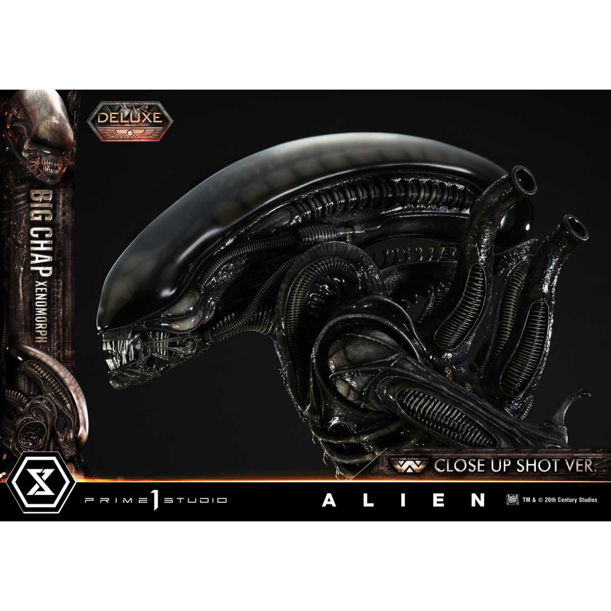 Prime 1 Studio - Big Chap Xenomorph Close Up Shot Ver. Versione bonus DX - Alien (1979) Museo Masterline XL 1/3