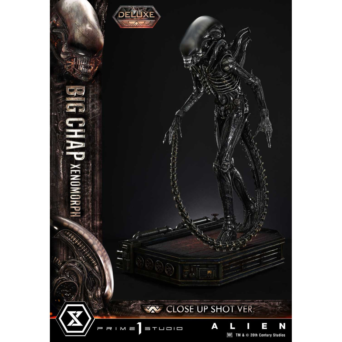 Prime 1 Studio - Big Chap Xenomorph Close Up Shot Ver. Versione bonus DX - Alien (1979) Museo Masterline XL 1/3