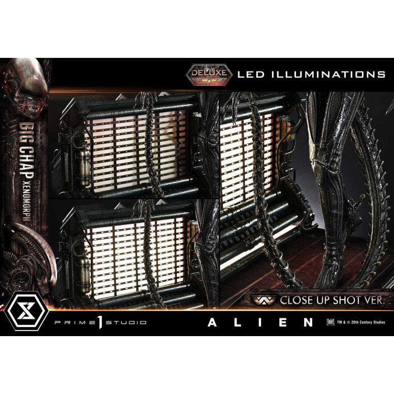 Prime 1 Studio - Big Chap Xenomorph Close Up Shot Ver. Versione bonus DX - Alien (1979) Museo Masterline XL 1/3