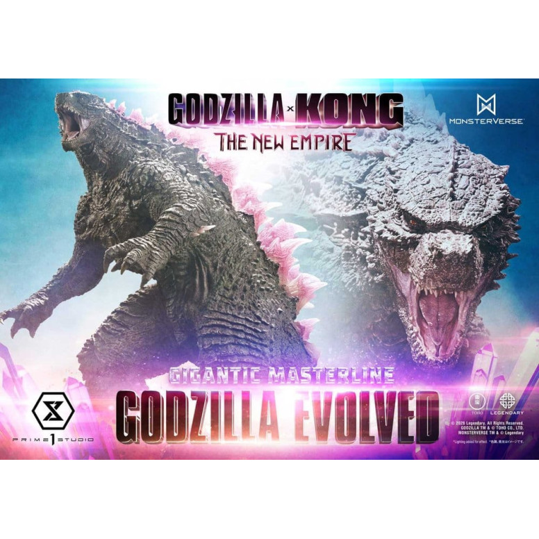 Prime 1 Studio - Godzilla Evoluto Bonus Ver. - Godzilla x Kong: Il nuovo impero Serie masterline gigante