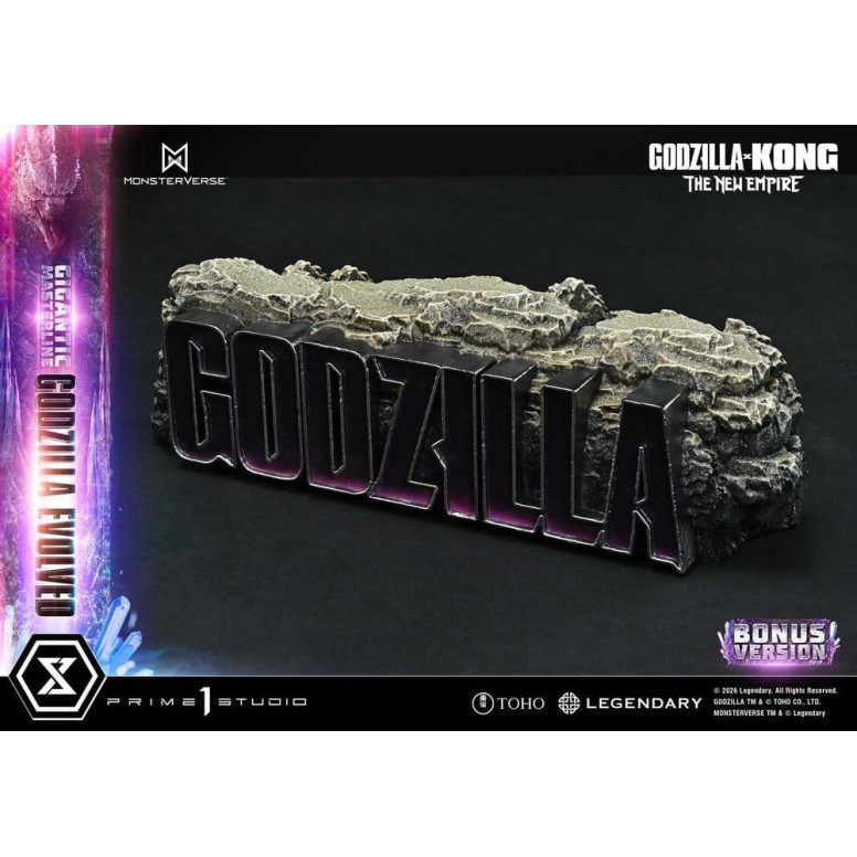 Prime 1 Studio - Godzilla Evoluto Bonus Ver. - Godzilla x Kong: Il nuovo impero Serie masterline gigante