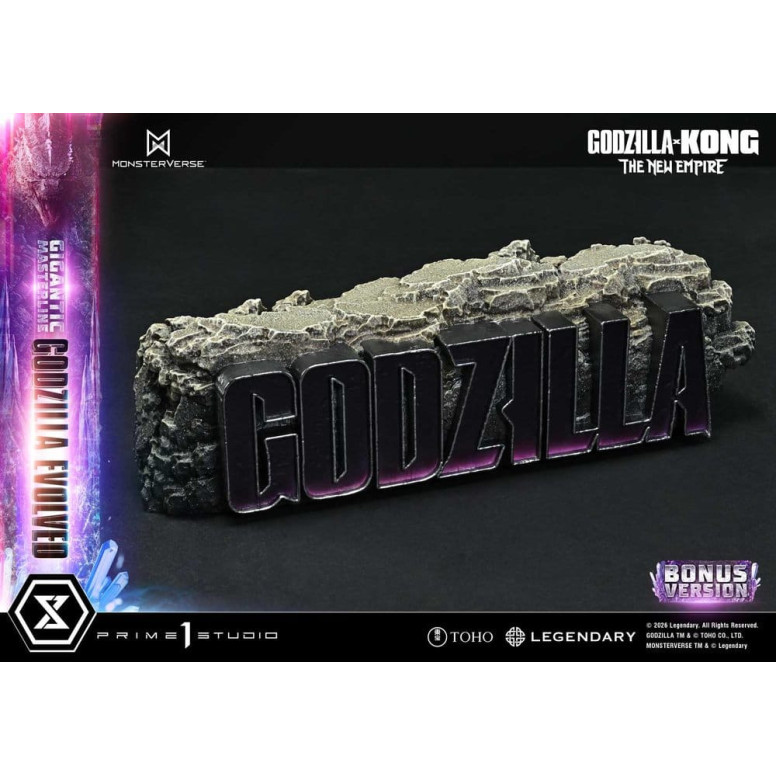 Prime 1 Studio - Godzilla Evoluto Bonus Ver. - Godzilla x Kong: Il nuovo impero Serie masterline gigante
