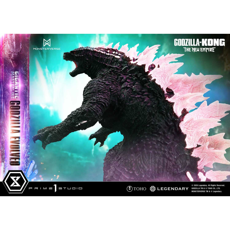 Prime 1 Studio - Godzilla Evoluto Bonus Ver. - Godzilla x Kong: Il nuovo impero Serie masterline gigante
